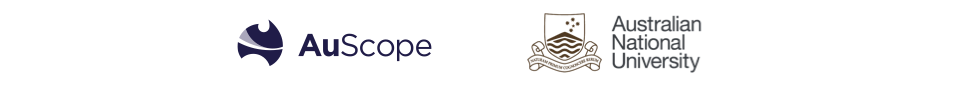 Auscope and ANU logos
