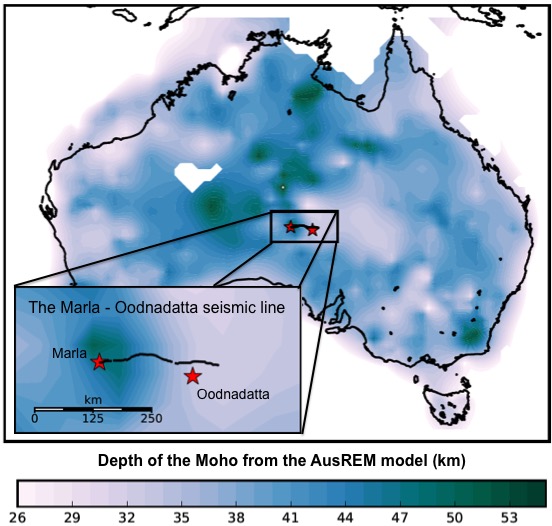 The MO seismic line
